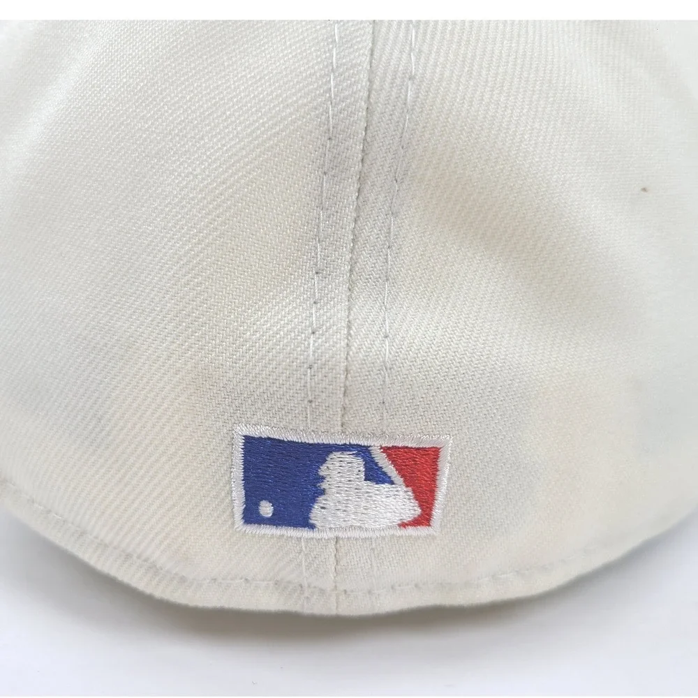 Chicago‎ Cubs Century at Wrigley Field Hat Mens 7 5/8 Cream New Era MLB Baseball